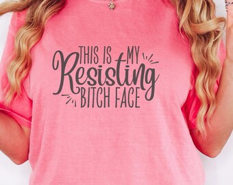 Protest Shirt Women Resistance Clothing Anti Trump Fuck Trump Tshirt Activist Feminist Statement Shirt Gift for Her  Tee