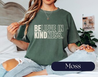 Choose Kindness Comfort Colors Tee | Hidden Be Kind Graphic Shirt