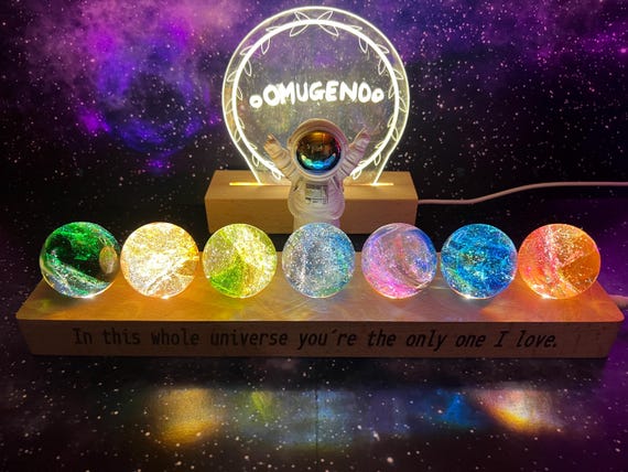 Sfera Di Cristallo Chakra Con Base LED - 7 Color I, Luce Notturna, Decorazione Per Casa, Regalo - Foto 9