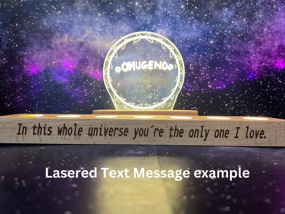 Pancake Day 2025 Gift 7 Chakra Relaxing Inside Out Marble Spheres Galaxy Night Lamp with Wooden LED Base gift for Him Her Personalised Gift