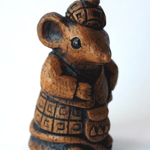 Church Mouse - Scottish Highlander - Mouse Ornament
