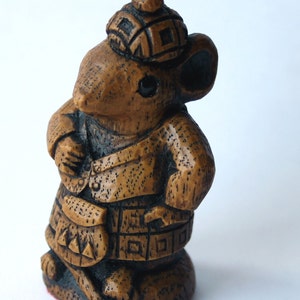 Church Mouse Scottish Highlander Mouse Ornament image 3