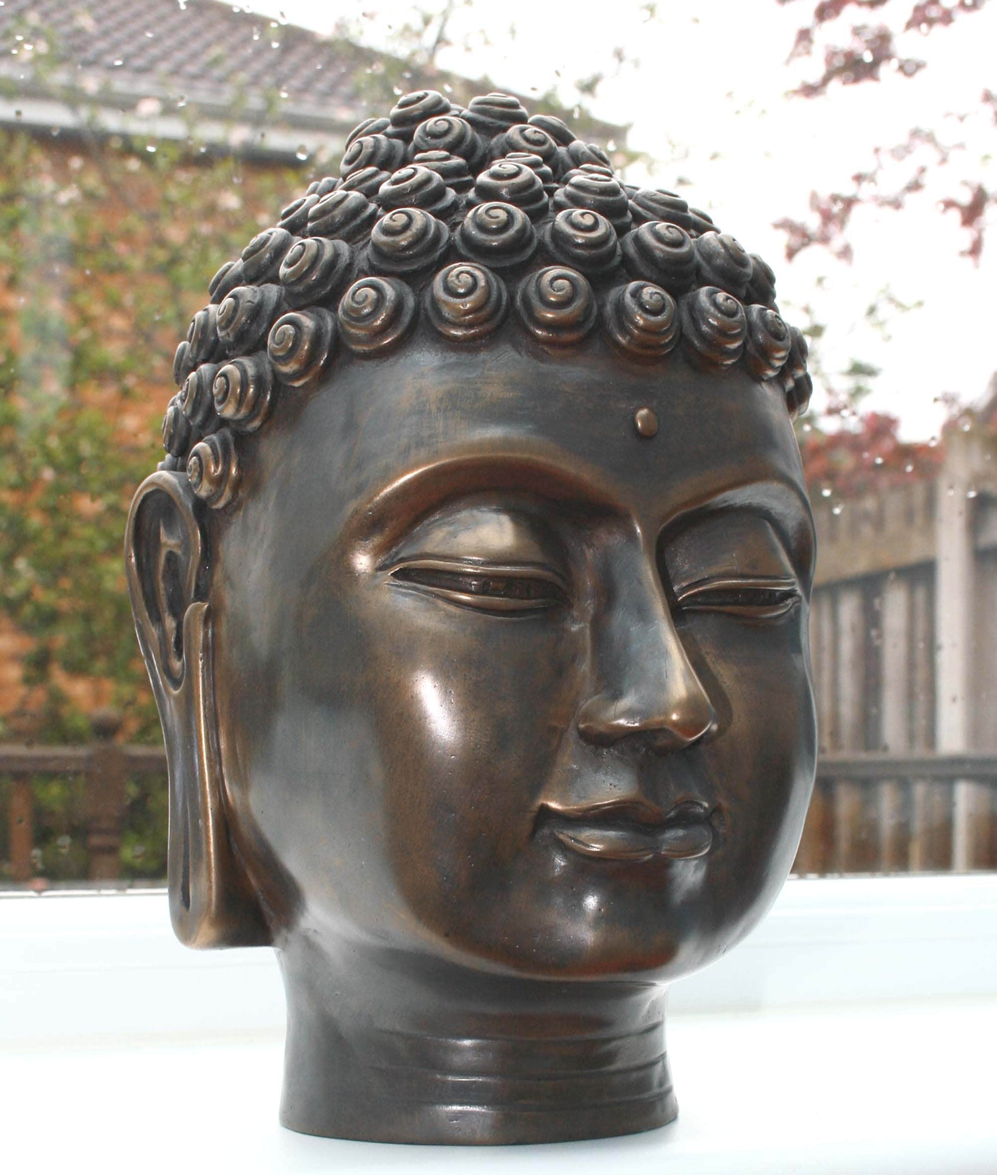 ブッダ ブッタ ブッダヘッド 仏様 仏頭 仏像 石仏 仏陀 仏頭 Buddha