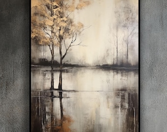 100% Handmade, Textured Painting, Acrylic Abstract Oil Painting, Wall Decor Living Room, Office Wall Art Original painting