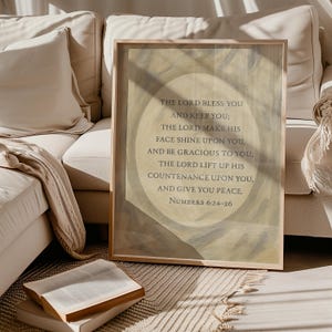 Christian Bible Verse Wall Art: Vintage Farmhouse Scripture Prints (Digital Download)