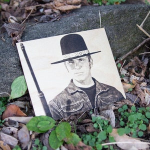 Laser Engraved Wood Photo + Personalized Portrait + Custom Photo on Wood + Engraved Portrait