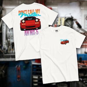 Mazda Miata MX-5 T-Shirt – Retro JDM Roadster Tee for Car Enthusiasts | Unisex Drift Style Shirt