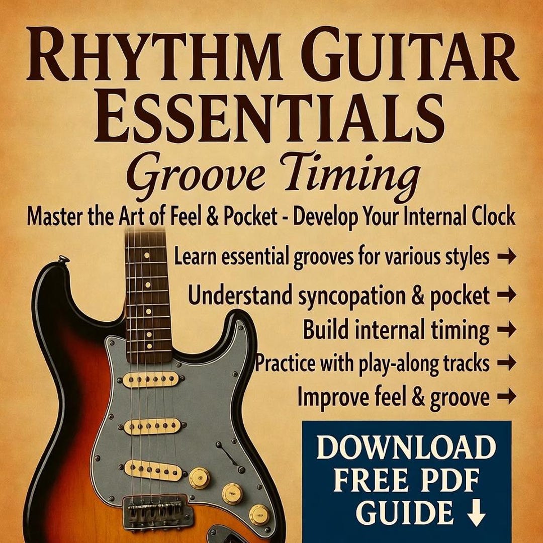 Essentials Rhythm Rhythm Guitar Essentials Guide | Groove Timing PDF - Etsy UK