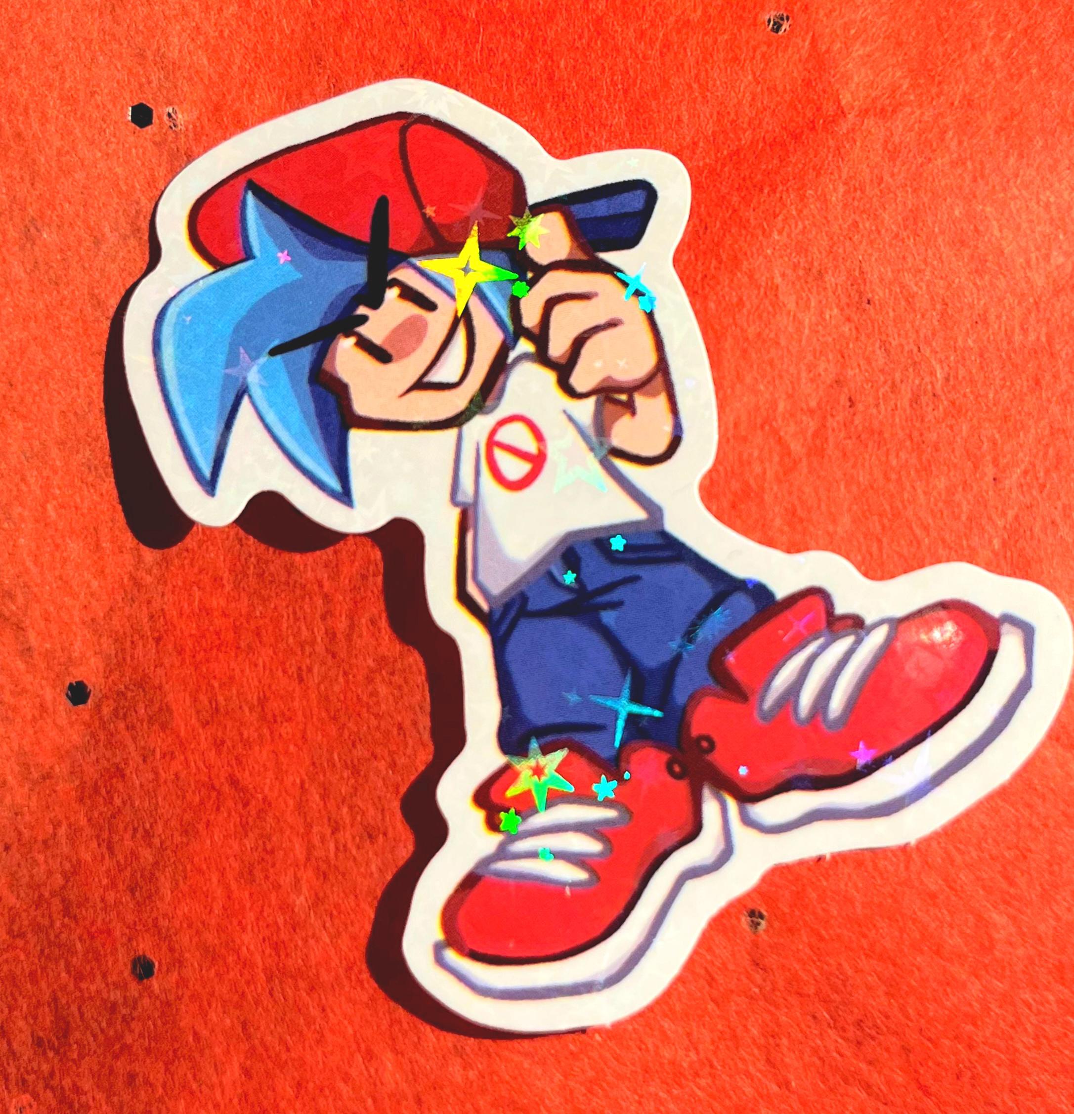 Fnf Note Stickers R FNF BF GF Stickers - Etsy