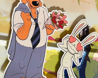 Sam & Max Waterproof Stickers