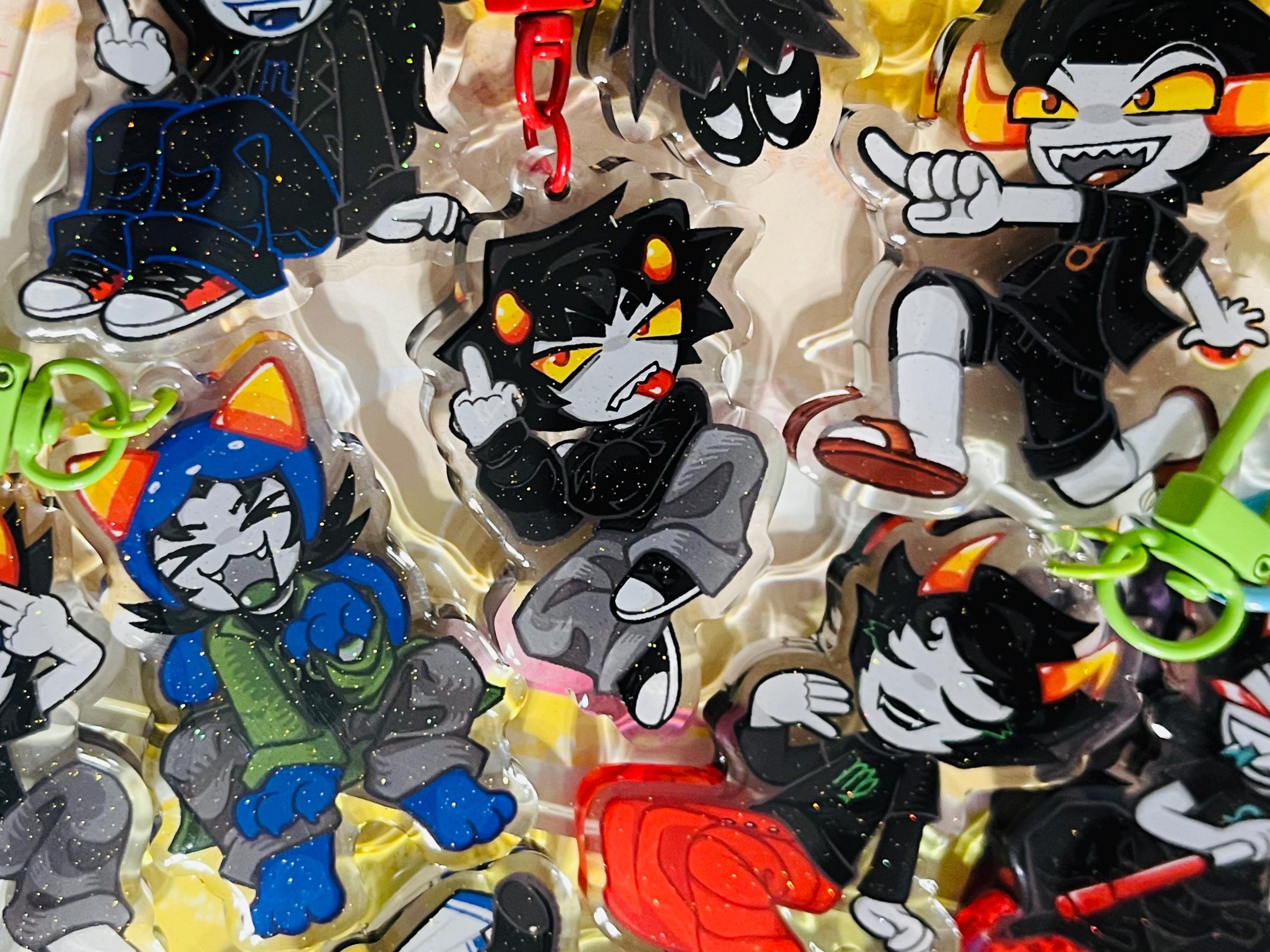 Eridan Ampora Charm - Etsy, image size:3000x2250