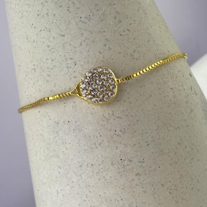 925 Sterling Silver Padel Racket with Rhinestones Bracelet | Paddle | Sport Pendant | Gift for Athletes