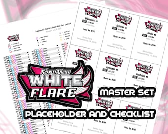 white flare pokemon card Pokemon - Scarlet & Violet - Clear File Set
