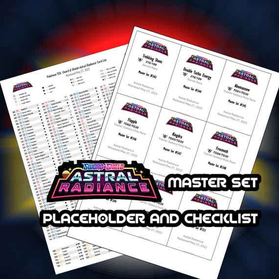 astral radiance booster box card list Pokemon TCG Booster Box Premium Acrylic Display Protector Case
