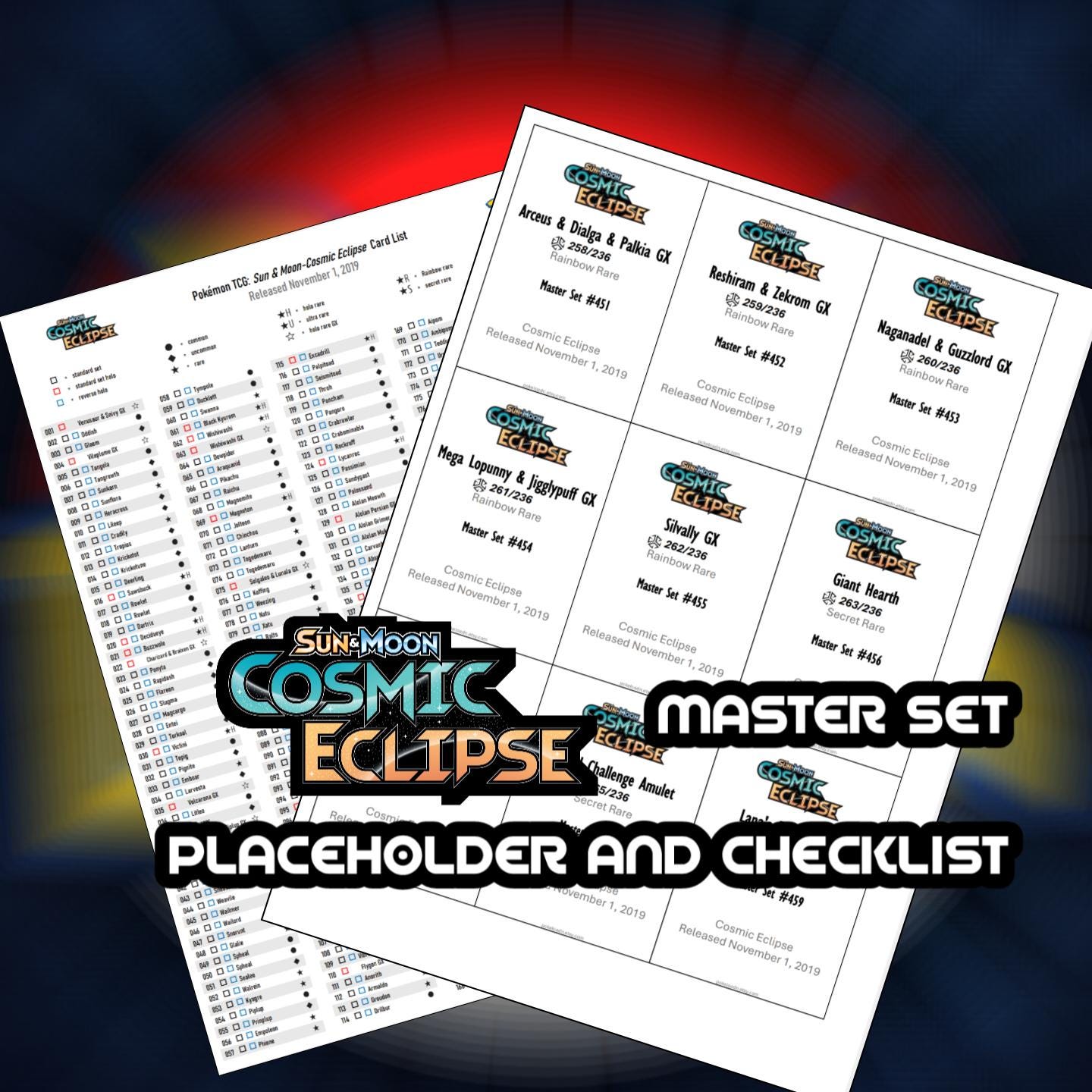pokemon cosmic eclipse card list Pokémon TCG: Cosmic Eclipse Theme Deck: Towering Heights main image 1