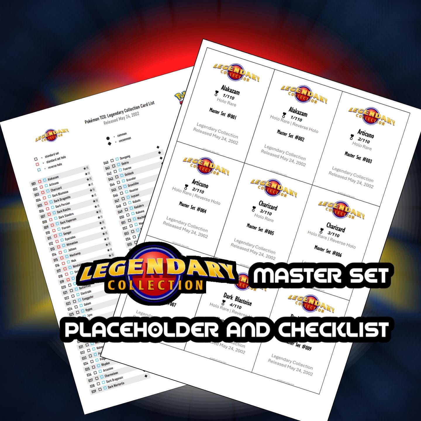 pokemon legendary collection booster box card list Amazon.com: Legendary & Mythical Pokemon 12 Cards Lot - Includes Rares &  Holos main image 0