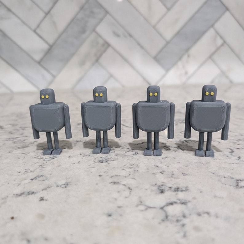 3D Printed Roz the Robot - Etsy