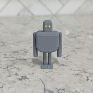 3D printed Roz the robot