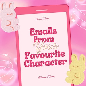 Correos electrónicos de tu personaje favorito: ¡correos electrónicos personalizados de personajes ficticios de anime, libros, películas y TV!