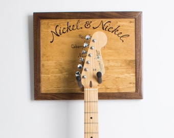 Wine Crate Guitar Rack