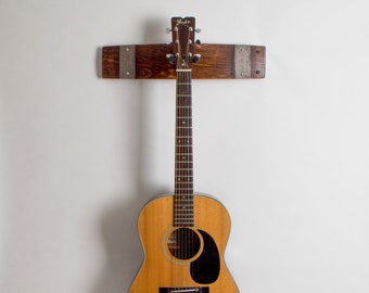 Wine Barrel Guitar Rack, Choice of Finish