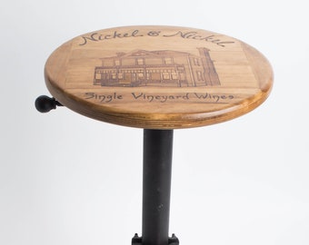 Nickel & Nickel Estate Wine Crate Adjustable Stool