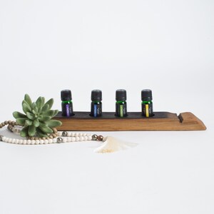 4 Bottle Inverted Essential Oil Display