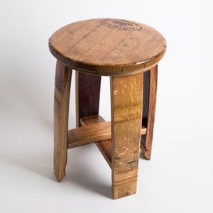 Wine Barrel Guitar Stool