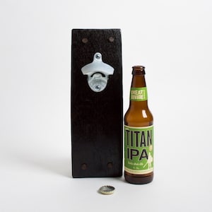Charred Wine Barrel Bottle Opener
