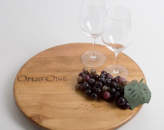 Opus One Wine Crate Lazy Susan