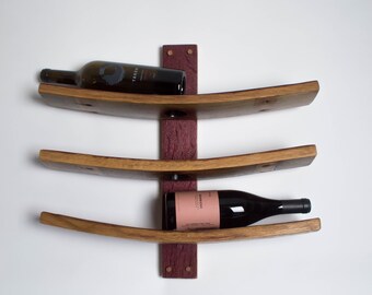 Napa Stave Wall Wine Rack