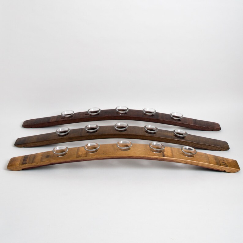 Napa Valley Wine Barrel Votive Holder 5 Votives Etsy