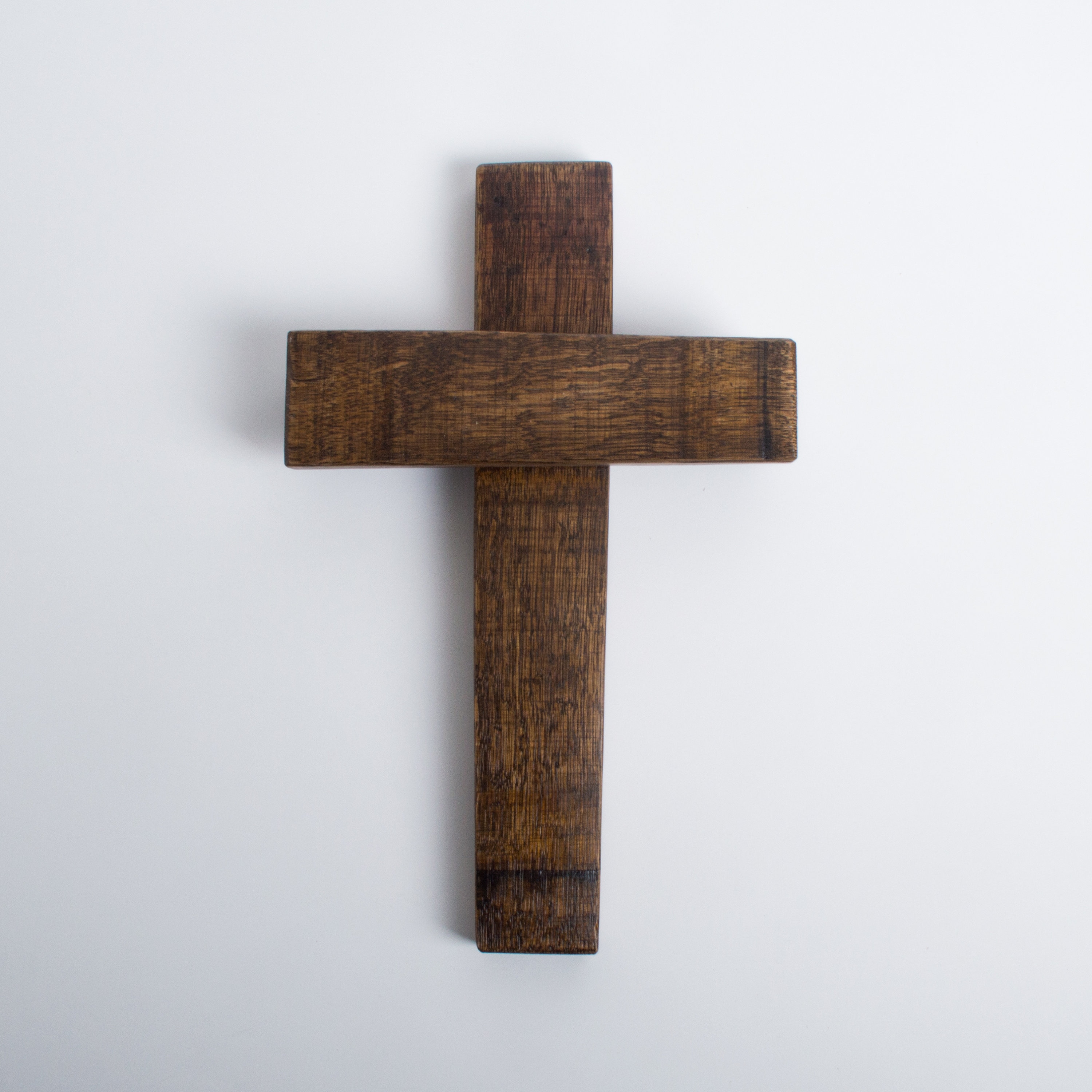 Small Barrel Stave Cross, Choice of Finish - Etsy