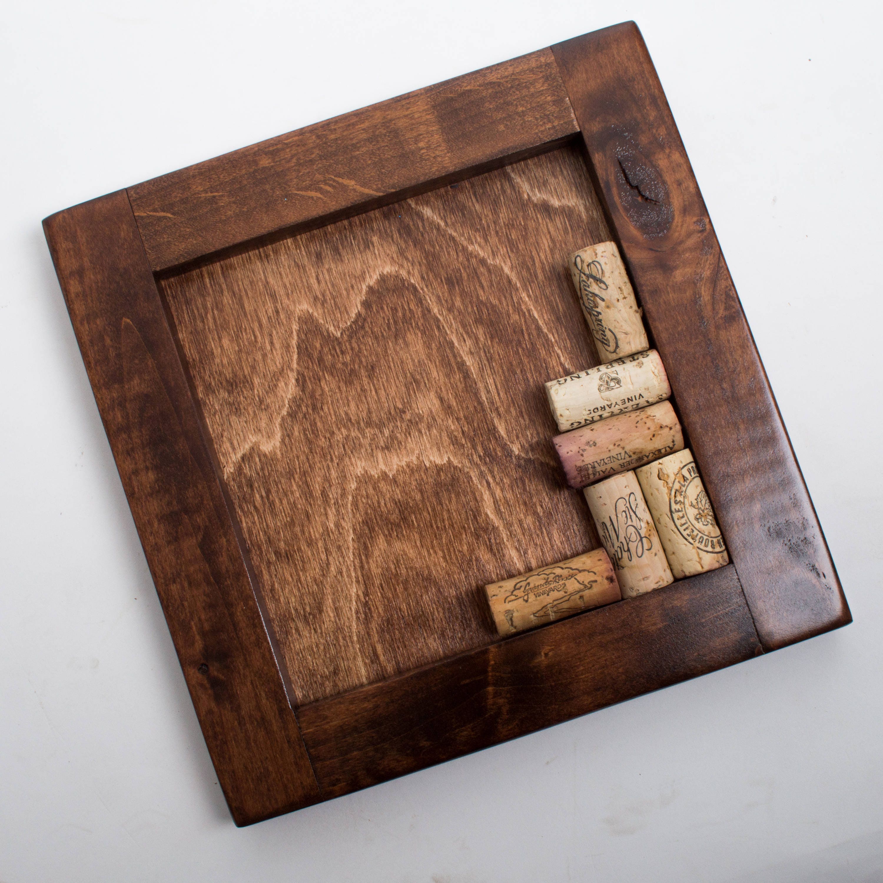Small Wine Cork Trivet Kit Choice of Finish Etsy