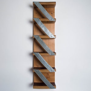 Modern Industrial Wall Wine Rack image 6