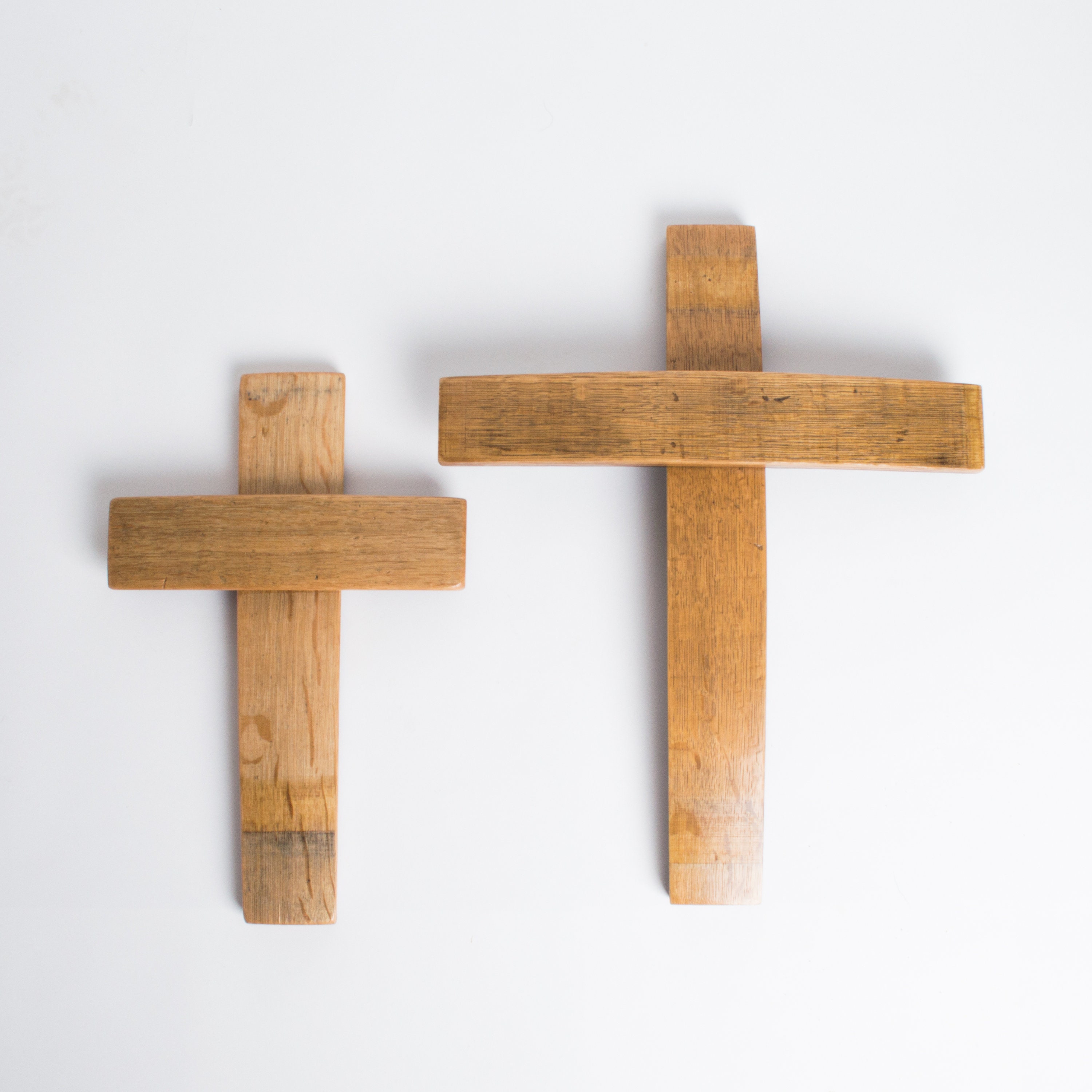 Stable Cross Small Barrel Stave Cross, Choice of Finish - Etsy