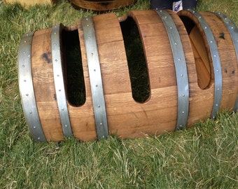Wine Barrel Bike Rack