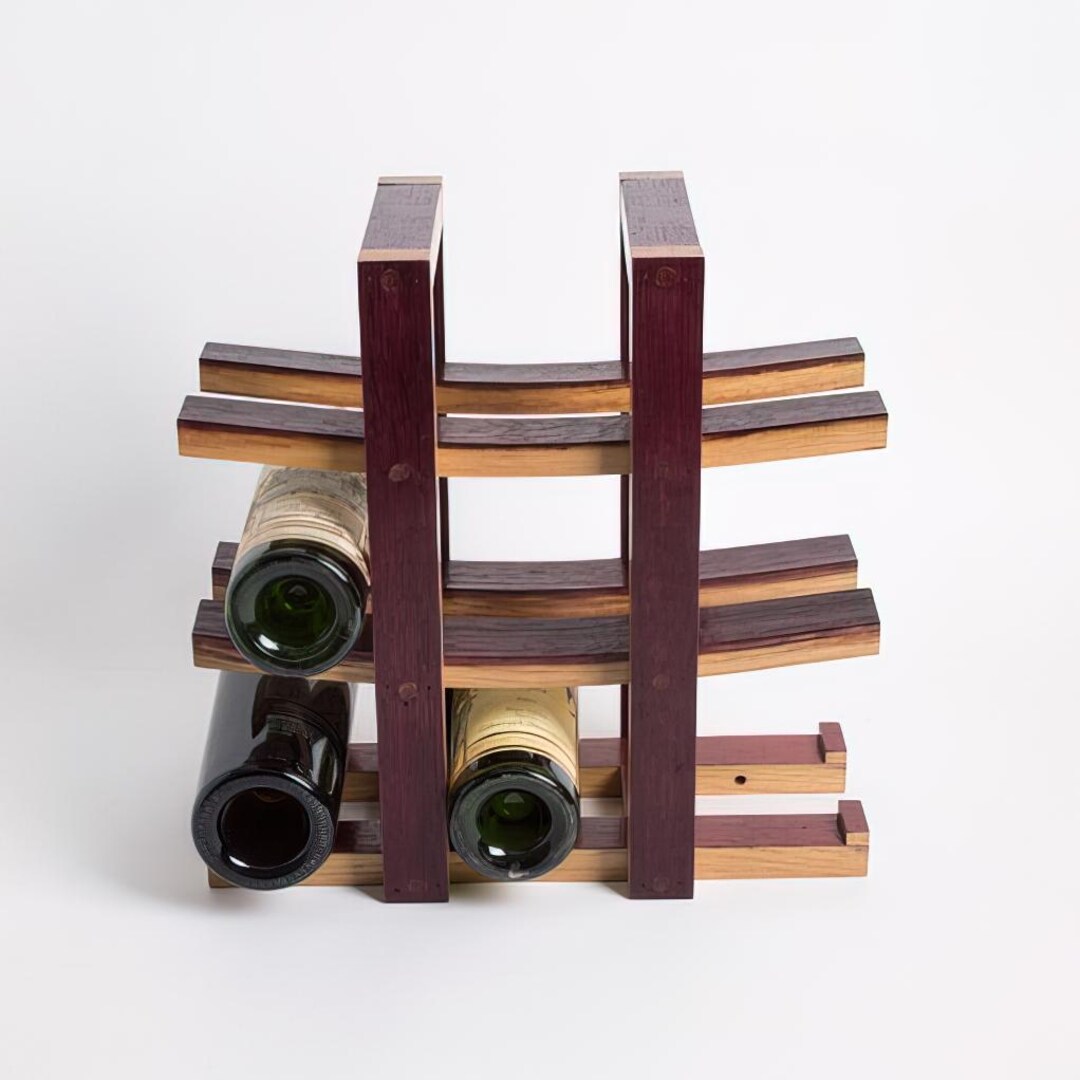 Countertop 9 Bottle Wine Rack - Etsy