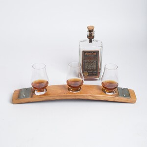 Barrel Stave Bourbon Flight