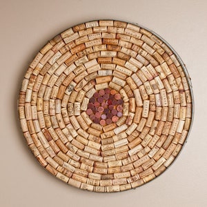 Wine Cork Bulletin Board, Finished or DIY