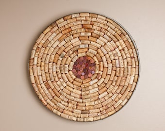 Wine Cork Bulletin Board, Finished or DIY