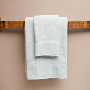 Large Barrel Stave Bath Towel Rack