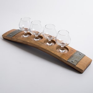 Barrel Stave Tequila Flight