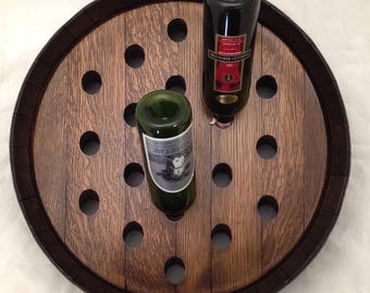 Wine Barrel Wine Rack