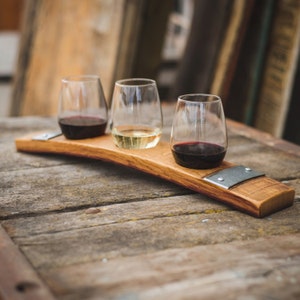 Barrel Stave Wine Flight