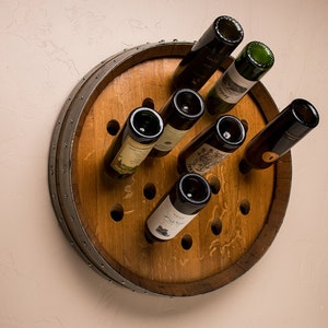 Napa Valley Wine Barrel Wine Rack - 19 Bottle