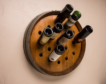 Napa Valley Wine Barrel Wine Rack - 19 Bottle