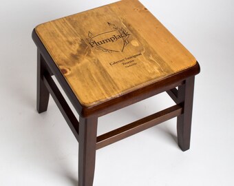 PlumpJack Wine Crate Step Stool