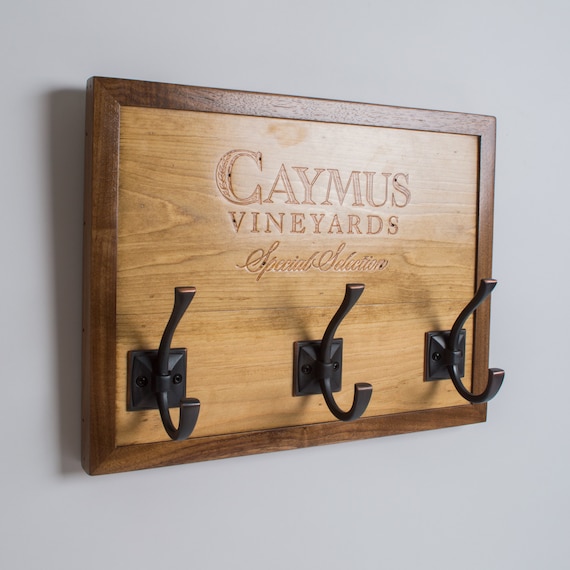 Caymus Wine Crate Key Rack Walnut Casing Oil Rubbed Bronze Etsy Mesmerizing Bronze Coat Rack Crate Barrel Caymus Wine Crate Key Rack Walnut Casing Oil Rubbed Bronze Etsy Mesmerizing Bronze Coat Rack Crate Barrel
