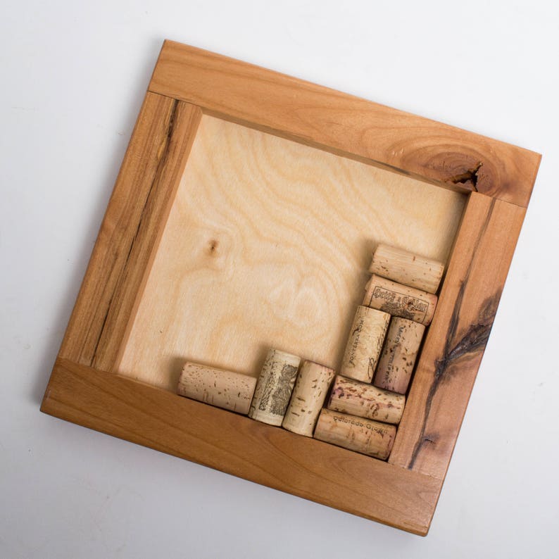Small Wine Cork Trivet Kit Choice of Finish Etsy